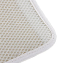 Flexible Strap Neck Pouch Passport Money Card Bag Holder Travel Accessory, Beige