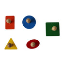 Montessori Geometry Insert Toy Wooden Puzzles for Intelligence Developing