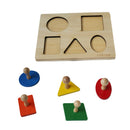 Montessori Geometry Insert Toy Wooden Puzzles for Intelligence Developing