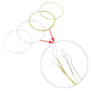 4pcs Strings for 4-String Banjo Loop End Strings Copper Wound High Quality