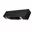 Leather Flute Case Storage Box Stage Accessory Black