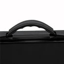 Leather Flute Case Storage Box Stage Accessory Black