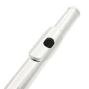 Silver 16-hole C key Flute with Split E Mechanism Orchestra Instrument