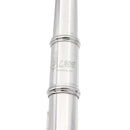 Silver 16-hole C key Flute with Split E Mechanism Orchestra Instrument
