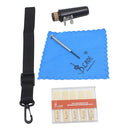 Quality 7 in 1 Clarinet Parts Mouthpiece with Ligature&Cap&Cleaning Cloth&Reeds&Neck Strap for Clarinet Performance