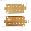 Durable 2 Pieces Electric Guitar Double Coil Pickup Humbucker Baseplates 50mm Pole Spacings