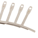 Guitar Bass Under String Radius Gauge Stainless Steel Luthier Tool Set Silver