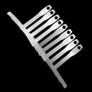 Guitar Bass Under String Radius Gauge Stainless Steel Luthier Tool Set Silver