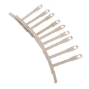 Guitar Bass Under String Radius Gauge Stainless Steel Luthier Tool Set Silver