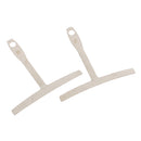 Guitar Bass Under String Radius Gauge Stainless Steel Luthier Tool Set Silver