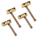 4 Pieces Professional Electric Bass Fixed String Saddle Code Bridge Saddle Screw Fixed String Code