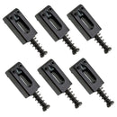 Flat Strings Bridge Saddle Tremolo Trem Bridge For Electric Guitar Black