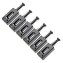 Flat Strings Bridge Saddle Tremolo Trem Bridge For Electric Guitar Black