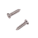 50 Pieces Iron Tuning Key Tuner Mounting Screw for Guitar Bass Replacement Accessory Silver