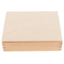 A Box of Wooden Blue Triangle Constructive Toy for Kids Intelligence Developing Toy