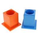 Kids Montessori Early Learning Toy Gift - 11 Colored Pen Container Holder
