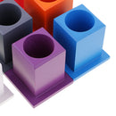 Kids Montessori Early Learning Toy Gift - 11 Colored Pen Container Holder