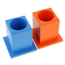 Kids Montessori Early Learning Toy Gift - 11 Colored Pen Container Holder