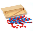 Montessori Material Numerical Robs Family Set Unisex Early Learning Toy Gift