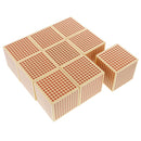 9Pcs Thousand Cubes Children Montessori Buiilding Wooden Toy Birthday Gift