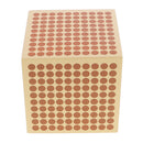 9Pcs Thousand Cubes Children Montessori Buiilding Wooden Toy Birthday Gift