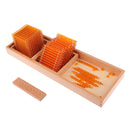 Children Math Counting Learning Decimal Toy - Thousand Hundred Ten Beads Bar