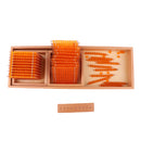 Children Math Counting Learning Decimal Toy - Thousand Hundred Ten Beads Bar