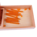 Children Math Counting Learning Decimal Toy - Thousand Hundred Ten Beads Bar