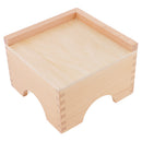 Montessori Material Wooden Pink Tower Stand Holder Toddlers Kindergarten Toy