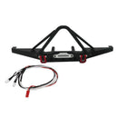 RC Accessory Bumper Bull Bar 2LED Lights Simulstion for RC 1/10 AXIAL SCX10