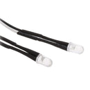 RC Accessory Bumper Bull Bar 2LED Lights Simulstion for RC 1/10 AXIAL SCX10