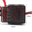 320A 7.2V-16V Electronic Speed Controller ESC for 540 Dual Motor With Heat Sink RC Car Part Accessory