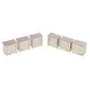 Miniatures European Style Family House Funiture Model Set 1/25 Home Decoration Gift DIY Dollhouse Black