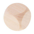 10Pcs/Set Wooden 3cm Blank Dice Die Six Sided DIY for Role Palying Game Prop