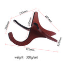1Pc X Frame Stand Hold Holder Bracket for Ukulele Uku Banjo Parts Brown Red