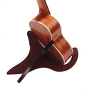 1Pc X Frame Stand Hold Holder Bracket for Ukulele Uku Banjo Parts Brown Red