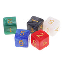 50 Pieces D6 Dice 16mm 6 Sided Die Set with Dice Bag for D&D Role Playing Games