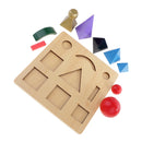 Montessori Baby Toy Solid Grammar Symbol with Cut-Out Tray for Toddlers Gift