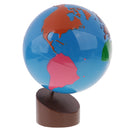 Montessori Geography Material - Globe of the Continents Family Preschool Teaching Aids