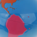 Montessori Geography Material - Globe of the Continents Family Preschool Teaching Aids
