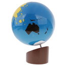 Montessori Geography Material - Globe of the Continents Family Preschool Teaching Aids