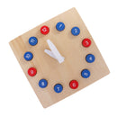 Wooden Time Teaching Clock Sorting Clock Children Kids Early Educational Toy