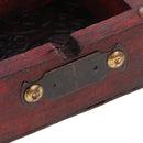 Vintage Wood Ashtray Cigarette Cigar Handmade Tobacco Case 4 Cigarette Rest