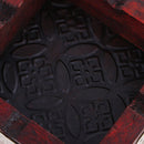 Vintage Wood Ashtray Cigarette Cigar Handmade Tobacco Case 4 Cigarette Rest