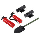 RC Remote Control Vehicle Accs Shovle Fire Extinguisher for 1/10 Axial SCX10