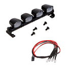 4Pcs Roof Light w/ Cover Lampshade for 1/10 Scale RC4WD Axial SCX10 D90 CC01 RC Crawler Car
