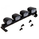 4Pcs Roof Light w/ Cover Lampshade for 1/10 Scale RC4WD Axial SCX10 D90 CC01 RC Crawler Car