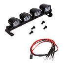 White LED Light w/ Cover Lampshade for 1/10 Axial SCX10 D90 CC01 RC Car Accs