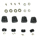 4Pcs/Set LED Light Cover Lampshade Square for 1/10 RC Crawler Traxxas Parts