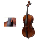 Durable Aged Maple 3/4 Size Cello Bridge for Cellist Musical Instrument Accessory